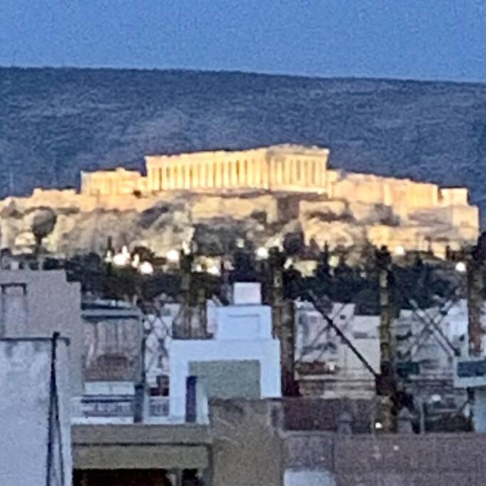Fab New Flat In Central Athens W/ Acropolis Views Екстер'єр фото