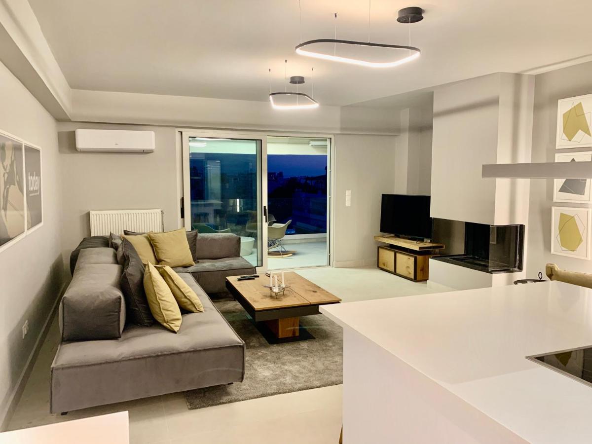 Fab New Flat In Central Athens W/ Acropolis Views Екстер'єр фото