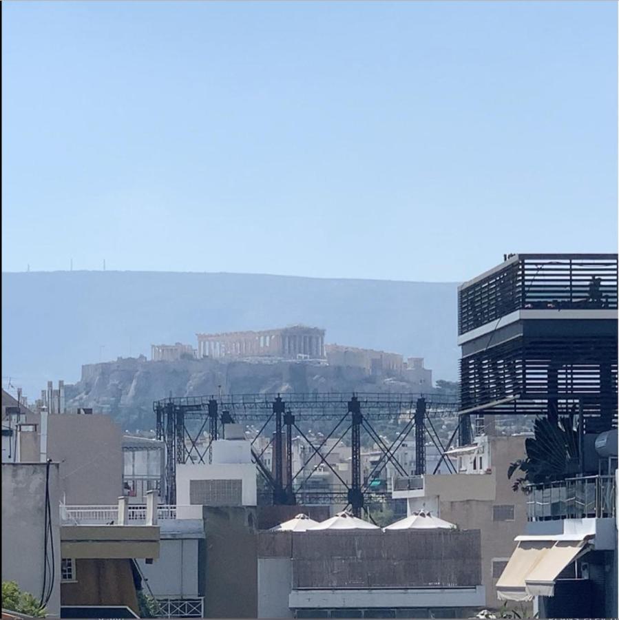 Fab New Flat In Central Athens W/ Acropolis Views Екстер'єр фото